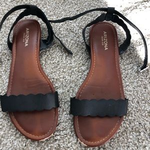 Black sandals
